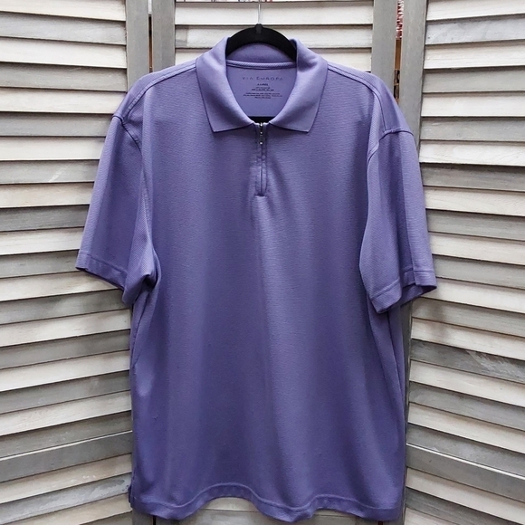 Short Sleeve Polo | Via Europa | X Large - Picture 1 of 8
